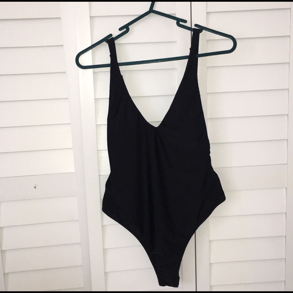 Dahlia Black one piece swimsuit